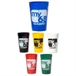 22 oz Fluted Screen Printed Stadium Cup | https://www.bestnamebadges.com