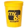 16 oz Fluted Screen Printed Stadium Cup | https://www.bestnamebadges.com