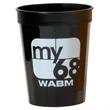 16 oz Fluted Screen Printed Stadium Cup | https://www.bestnamebadges.com