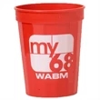 16 oz Fluted Screen Printed Stadium Cup | https://www.bestnamebadges.com