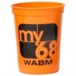 Smooth stadium cup - 16 oz | https://www.bestnamebadges.com