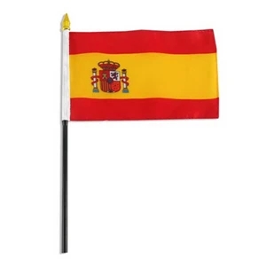 Popular 4" x 6" Spain Spanish Flag