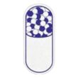 Capsule Magnet | https://www.bestnamebadges.com