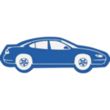 New Car 4-Door Magnet | https://www.bestnamebadges.com