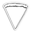 Pizza Slice Magnet | https://www.bestnamebadges.com