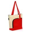 Zipper Polyester Tote Bag | https://www.bestnamebadges.com