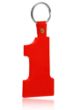 Number 1 Soft Keychains | https://www.bestnamebadges.com