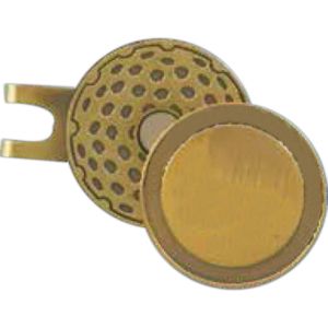 Hat Clip Ball Marker Steel Enamel - 1"