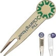 Golf Divot Tool Hat Pocket Clip | https://www.bestnamebadges.com