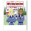 EMTs Help Save Lives Coloring and Activity Book Fun Pack | https://www.bestnamebadges.com