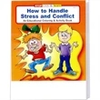 Handling Stress and Conflict Coloring Book Fun Pack | https://www.bestnamebadges.com