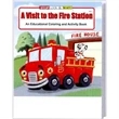 A Visit to the Fire Station Coloring Activity Book Fun Pack | https://www.bestnamebadges.com