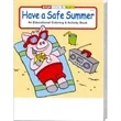 Have a Safe Summer Coloring and Activity Book | https://www.bestnamebadges.com