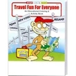 Travel Fun For Everyone Coloring and Activity Book | https://www.bestnamebadges.com