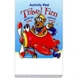 Travel Fun Activity Pad | https://www.bestnamebadges.com