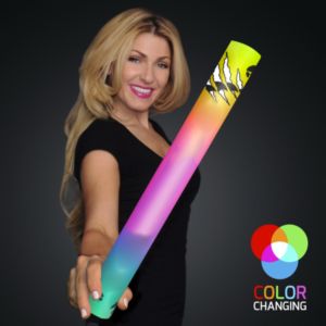 Fully Wrapped 16" LED Foam Cheer Stick