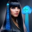 Light Hair Sparkle Clip Extensions | https://www.bestnamebadges.com