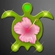 Sea Turtle Blinky Lights | https://www.bestnamebadges.com