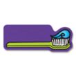 Toothbrush Magnet | https://www.bestnamebadges.com