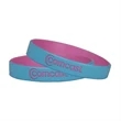 Debossed Color Filled Wristband | https://www.bestnamebadges.com
