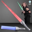 Multicolor LED Expandable Sword | https://www.bestnamebadges.com