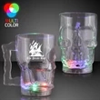 Light Up Skull Halloween Party Mug | https://www.bestnamebadges.com