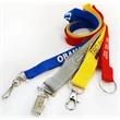 Rush Polyester Lanyard | https://www.bestnamebadges.com