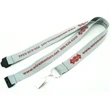 3/4" Polyester Lanyards with Safety Breakaway Badge Holder | https://www.bestnamebadges.com