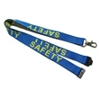 Custom Woven Lanyards with Safety Breakaway | https://www.bestnamebadges.com