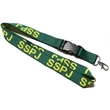 1" Woven Lanyards with Detachable Buckle Release | https://www.bestnamebadges.com