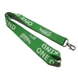Woven Lanyard w/ Custom Imprint Embroidered | https://www.bestnamebadges.com