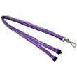 Tube Lanyards w/ Safety Breakaway Custom Tubular | https://www.bestnamebadges.com