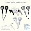 Headphones For Schools, Hospitals, Lectures | https://www.bestnamebadges.com