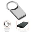Felix Laser Engraved Metal Keyholder | https://www.bestnamebadges.com