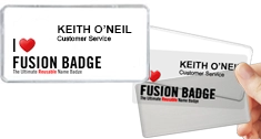 Reusable Name Badges