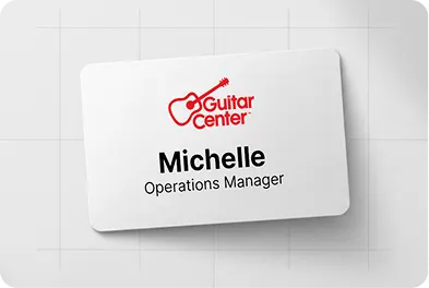 Reusable Name Badges Simply Snap Together