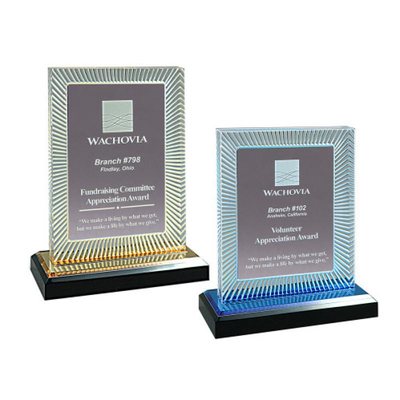 Geo Rectangle Acrylic Award