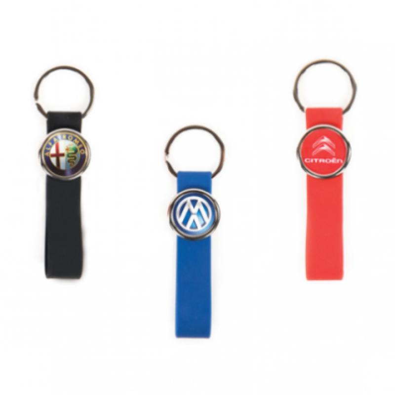 Silicone Key Ring | https://www.bestnamebadges.com