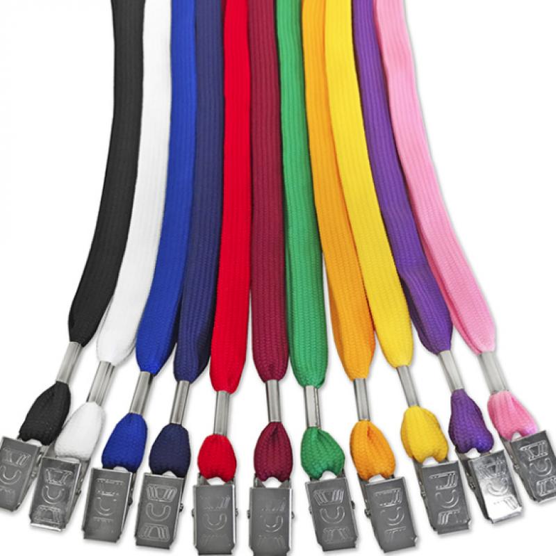 Flat Blank Lanyards 3/8