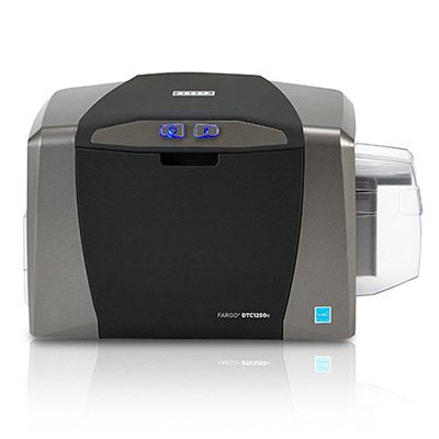 Fargo DTC1250e ID Card Printer | https://www.bestnamebadges.com