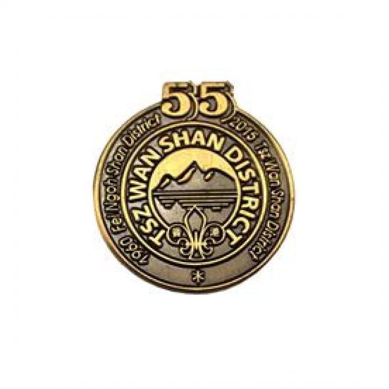 Die Struck 1 Inch Lapel Pins | https://www.bestnamebadges.com