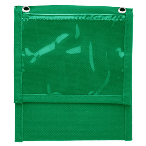 Front Flap Pocket Neck Wallet with Six Pockets-Green | https://www.bestnamebadges.com